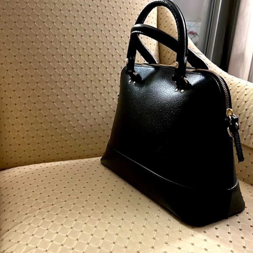 Kate Spade ♠️ New York Grove Street Carli black satchel LIKE NEW! - Picture 4 of 16